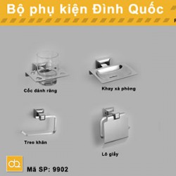 Bộ phụ kiện phòng tắm Đình Quốc DQ9902