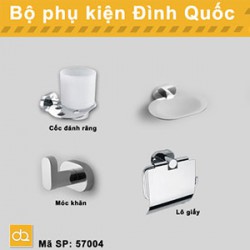 Bộ phụ kiện phòng tắm Đình Quốc DQ57004