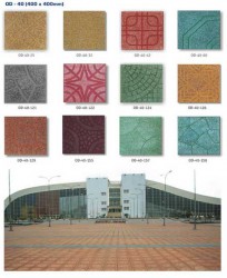 Gạch lát vỉa hè, sân vườn secoin 40x40cm (Hết hàng)