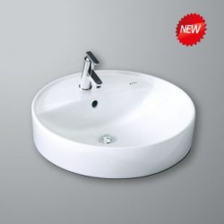 Chậu lavabo đặt bàn đá inax L-294V(EC/FC)