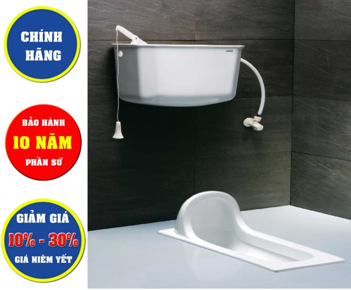 Bồn cầu xổm Caesar CS1280