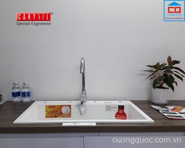 Chậu rửa chén bát bằng đá nhân tạo WAL2-02/Snova