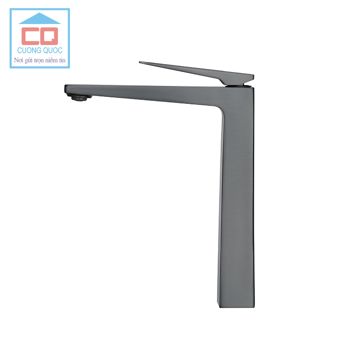 Vòi lavabo nóng lạnh Basic Lucas-HT màu PVD Titan