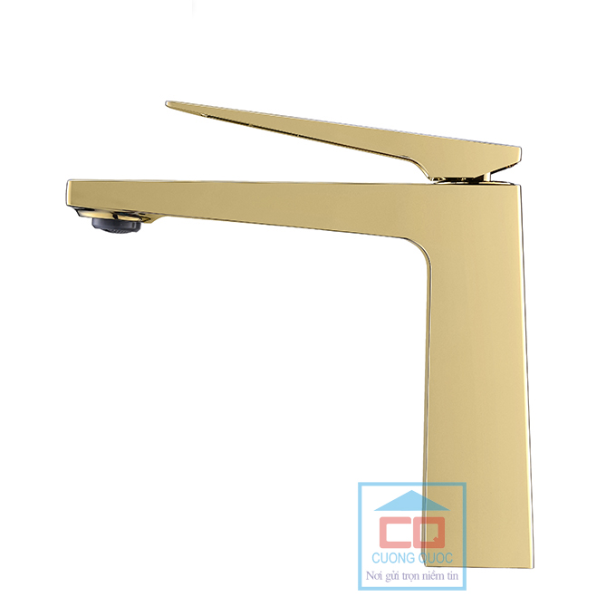 Vòi lavabo nóng lạnh Basic Lucas-LG màu PVD Gold