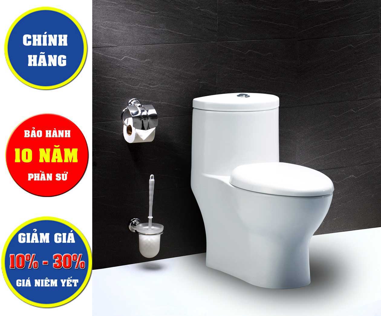 Bồn cầu một khối Caesar CD1375
